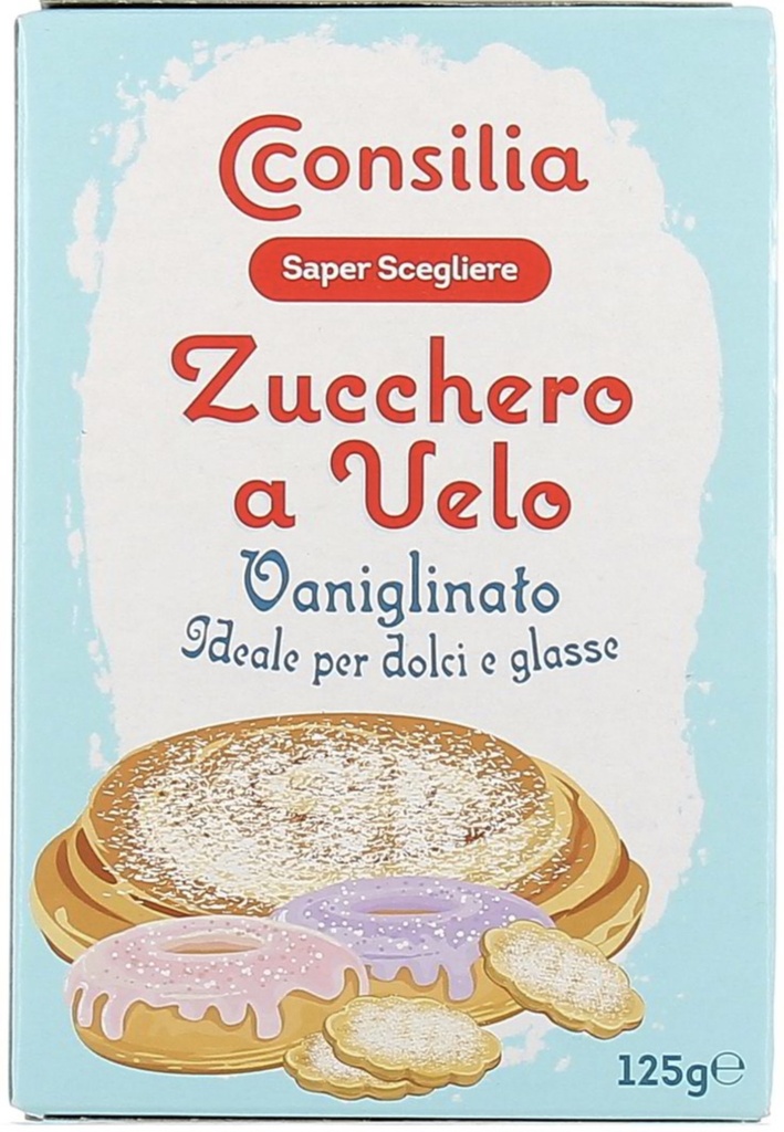 Consilia - Vanilla Flavour Icing Sugar 雲呢嗱糖霜 125g
