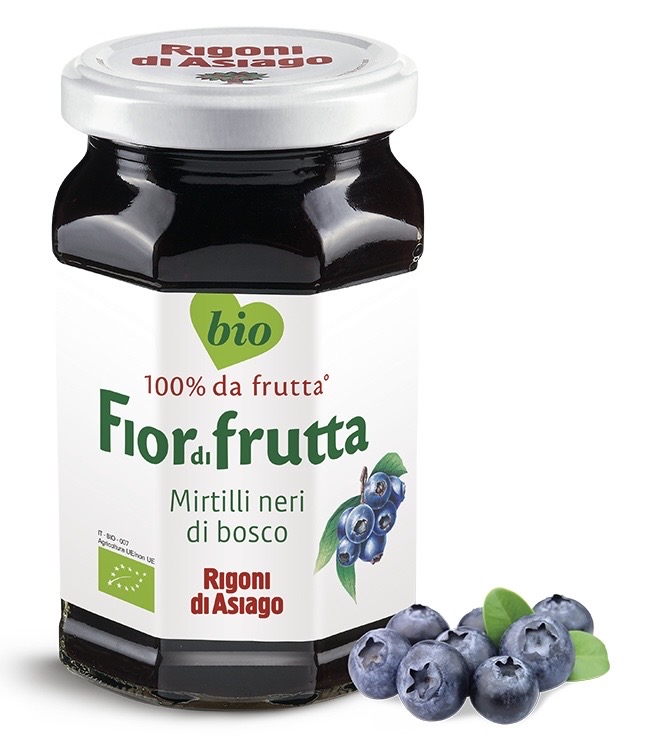 Rigoni di Asiago - Fiordifrutta Blueberry Organic Fruit Spread 有機藍莓果醬 330g