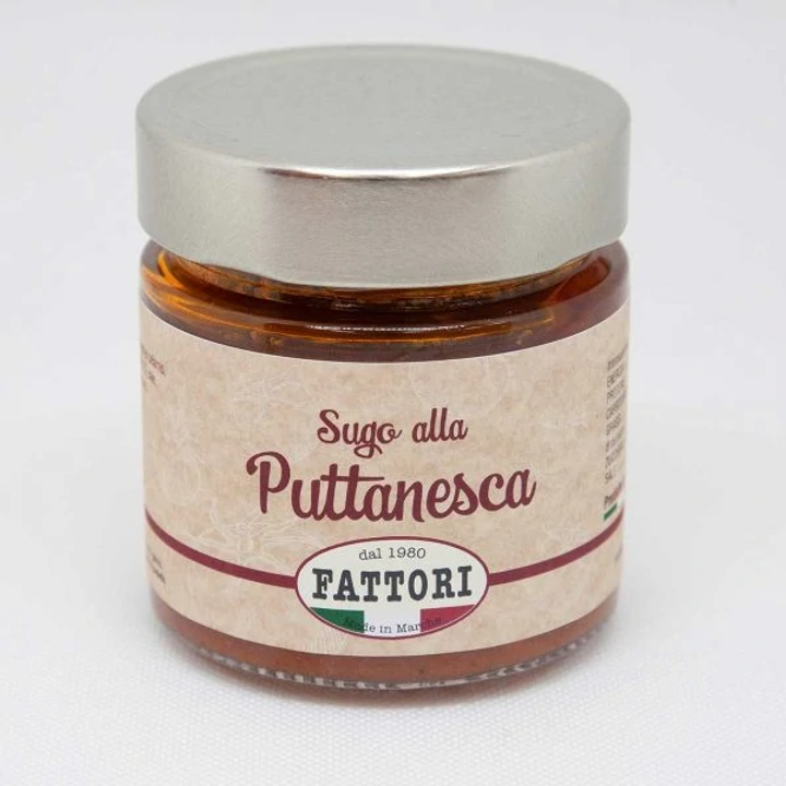 Fattori - Puttanesca Sauce Gluten Free 185g