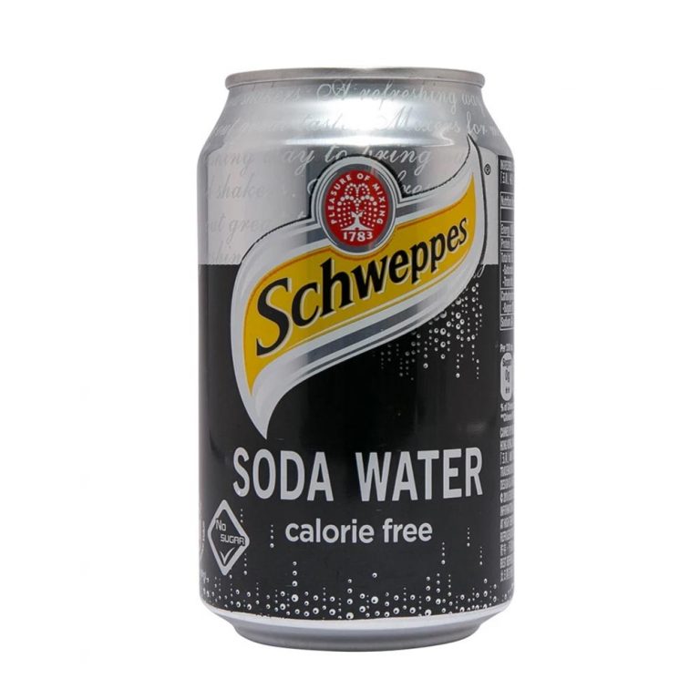 Schweppes - Soda Water 玉泉梳打水 330ml