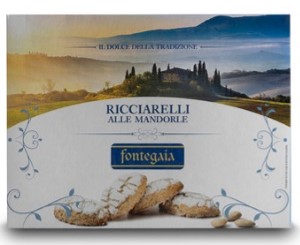 Fontegaia - Confezione di Biscotti alla Mandorle Ricciarelli 116g