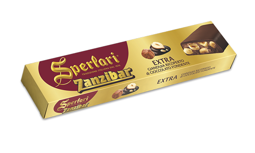 Sperlari - Torrone al Cioccolato Gianduia Zanzibar Extra 250g