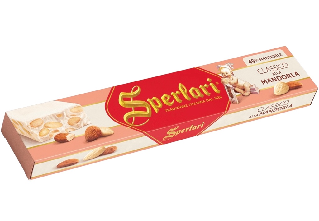 ​​Sperlari - Classic Almond Nougat 意大利經典杏仁鳥結糖 250g