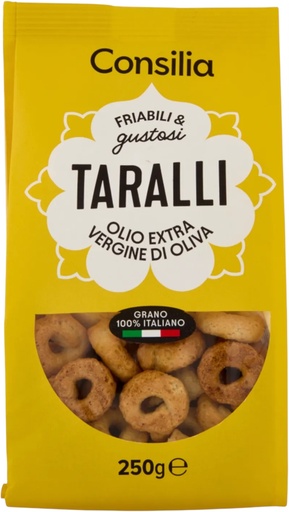 [333304] Consilia - Classic Taralli 250g  意大利「小水泡」曲奇