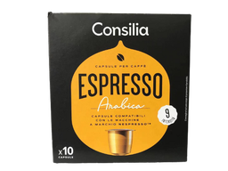 [34266] Consilia - Arabica Coffee Nespresso 阿拉比卡咖啡膠囊 (10粒裝)