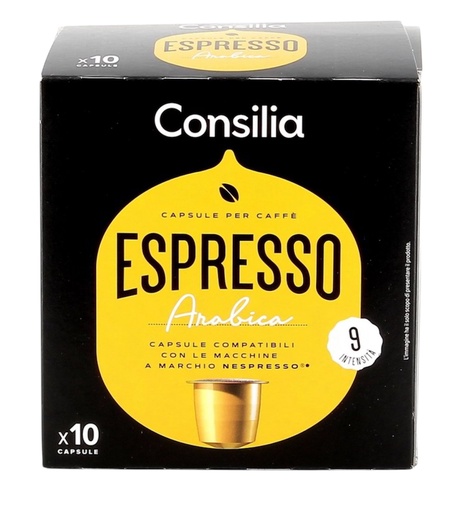 [34266] Consilia - Arabica Coffee Nespresso 10 Capsules
