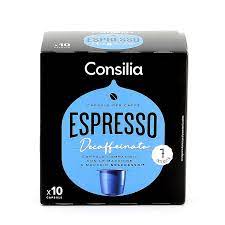 [34274] Consilia - Caffe’ Decaffeinato Nespresso 10 Capsules