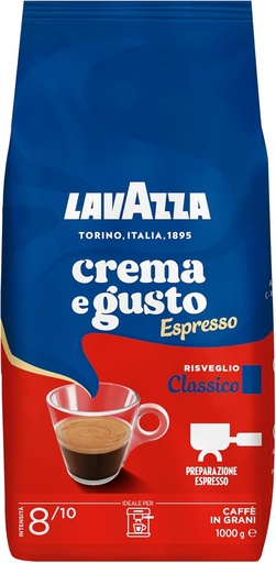[364031] LavAzza - Caffe’ in Grani Crema e Gusto 1Kg