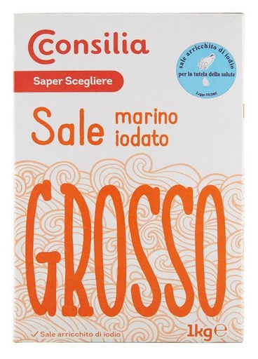 [391821] Consilia - Marino Iodized Coarse Salt 1Kg