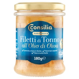 [417741] Consilia - Tuna Fillets in Olive Oil 180g