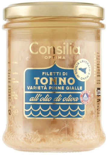 [417741] Consilia - Filetti di Tonno in Olio d'Oliva 180g