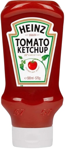 [425145] Heinz - Tomato Ketchup Squeezable 倒立唧唧裝茄汁 400ml