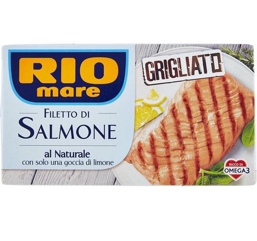 [43351] Rio Mare - Salmon Fillet in Brine 125g