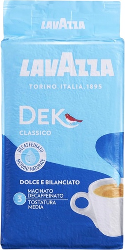 [63057] LavAzza - Decaffeinated Ground Coffee 250g