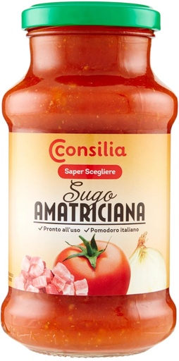 [722947] Consilia - Amatriciana Sauce 意式番茄豬頰肉醬 400g