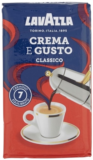 [75358] LavAzza - Caffe’ Macinato Crema e Gusto 250g