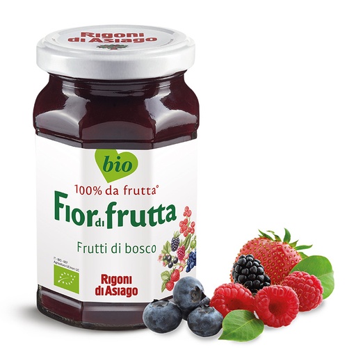 [768028] Rigoni di Asiago - Fiordifrutta Wild Berries Organic Fruit Spread 330g