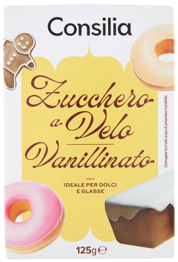 [784058] Consilia - Zucchero a Velo vanigliato 125g