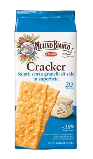 [91942] Mulino Bianco - Crackers without Rock Salt 500g