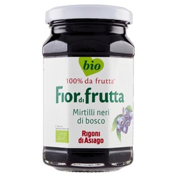 [934281] Rigoni di Asiago Fiordifrutta - Crema di Frutta Biologica al Mirtillo 330g
