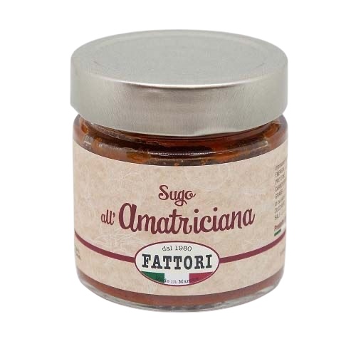 [FCPS12] Fattori - Amatriciana Sauce Gluten Free 185g