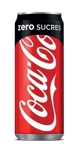 [KF-C33CocaZero] Coke - Coca Cola Zero 330ml