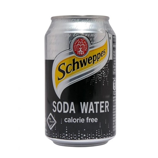 [KF-C33Soda] Schweppes - Soda Water 330ml