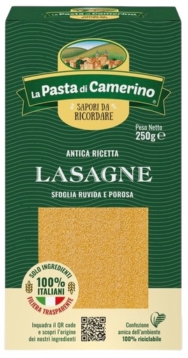 [546261] La Pasta di Camerino - Lasagna Sheets 250g