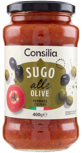 [328518] Consilia - Tomatoes Olives Sauce 400g