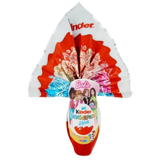 [G8554597_F] Ferrero - Uovo di Pasqua Kinder T4,5 GranSorpresa Maxi Barbie Gr. 220