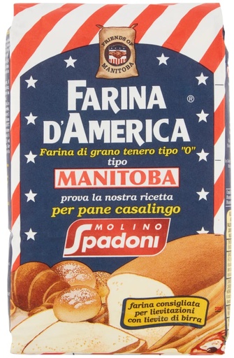 [40915] Spadoni - Farina Manitoba “0” 1Kg 