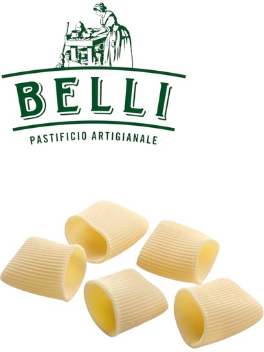 [BE-PAC-EXP-005] Belli - Durum Wheat Semolina Mezze Maniche 0.500Kg