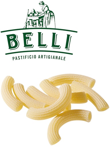 [BE-S_PAC-EXP-003] Belli - Durum Wheat Semolina Sedanini 0.500Kg