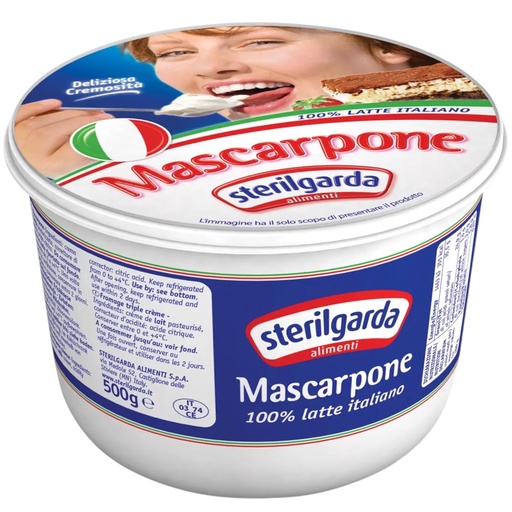 [60062] Sterilgarda 馬斯卡彭芝士 500g