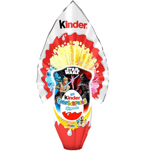 [G8554599_M1] Ferrero - Kinder Easter Egg T6 GranSorpresa Gigante Star Wars Gr. 320 