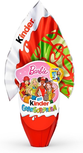 [G8554596_G] Ferrero - Kinder Easter Egg Gransorpresa Classico T3 Barbie Gr. 150