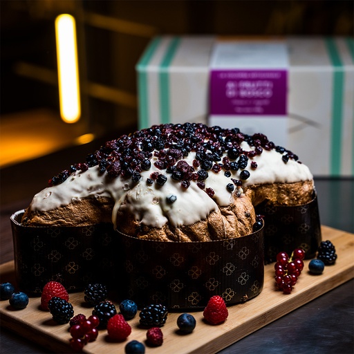 [LR-917320] Lino Ramunno - Colomba, Artisanal Easter Cake with Mixed Berries. 1Kg
