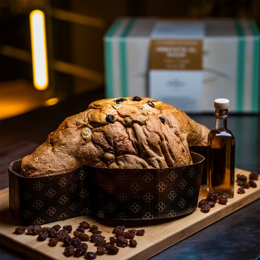 [LR-287139] Lino Ramunno - Colomba, artisanal Easter Cake soaked in rum. 1Kg