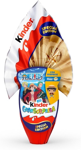 [G8554597_M2] Ferrero - Kinder Easter Egg T4.5 GranSorpresa Maxi One Piece Gr. 220  