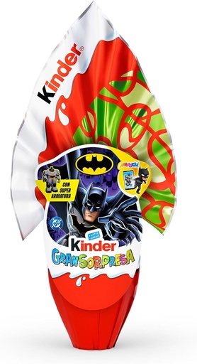 [G8554596_M3] Ferrero - Kinder Easter Egg Gransorpresa Classico T3 Batman Gr. 150 