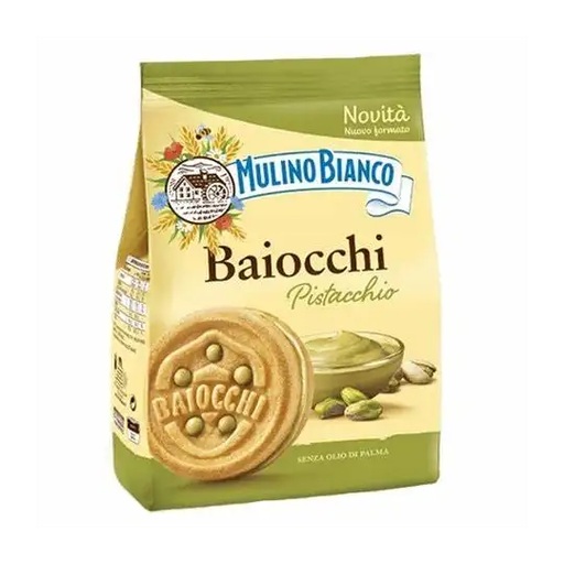 [671976] Mulino Bianco - Baiocchi, Pistachios Biscuits 240g  