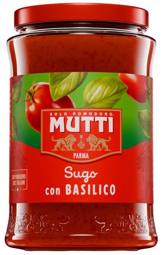 [12509] Mutti Sugo Pomodoro e Basilico, 280g