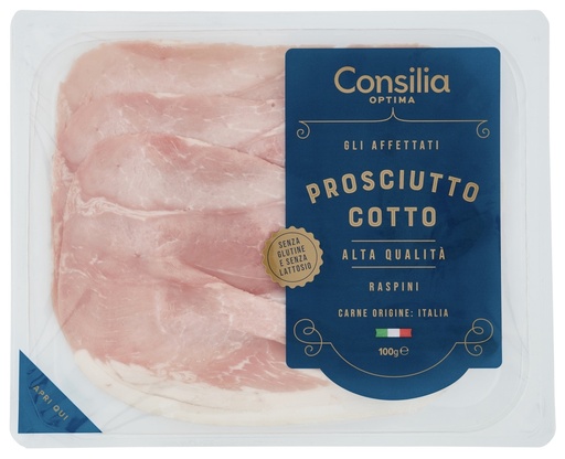 [776861] Consilia - Sliced Italian Cooked Ham 100g