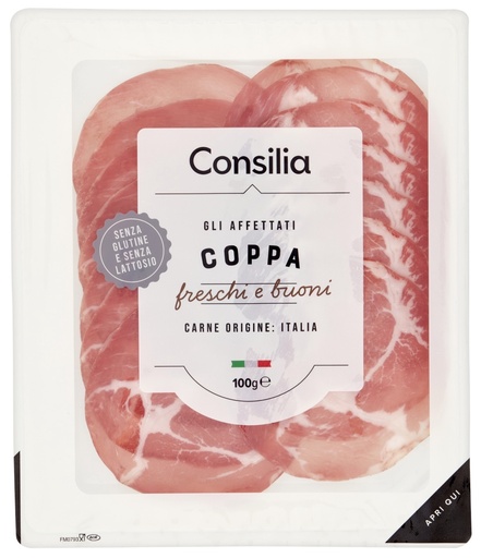 [405274] Consilia - 意式風乾豬頸肉片 100g