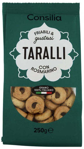 [333296] Consilia - Rosemary Taralli 250g 