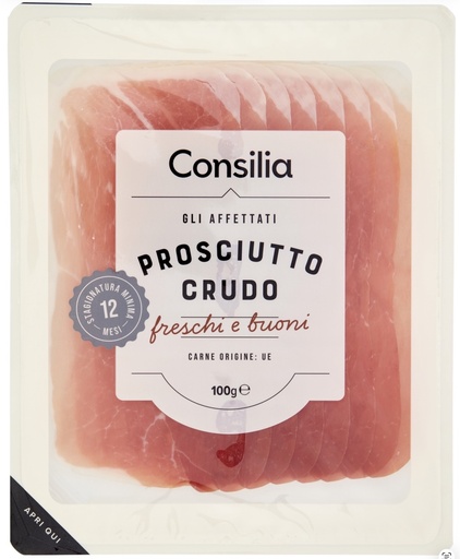 [405076] Consilia - Sliced Raw Ham  – 100g 