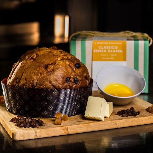 [LN-100001] Lino Ramunno - Panettone artigianale tradizionale 1Kg