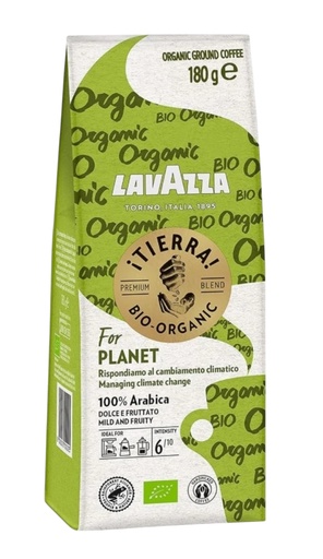 [168247] LavAzza -  ¡Tierra! Bio-Organic Ground Coffee 180g