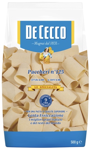 [202561] De Cecco - Paccheri N°125 意大利水管麵 500g