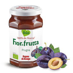 [266595] Rigoni di Asiago Fiordifrutta - Plum Organic Fruit Spread 有機西梅果醬 330g